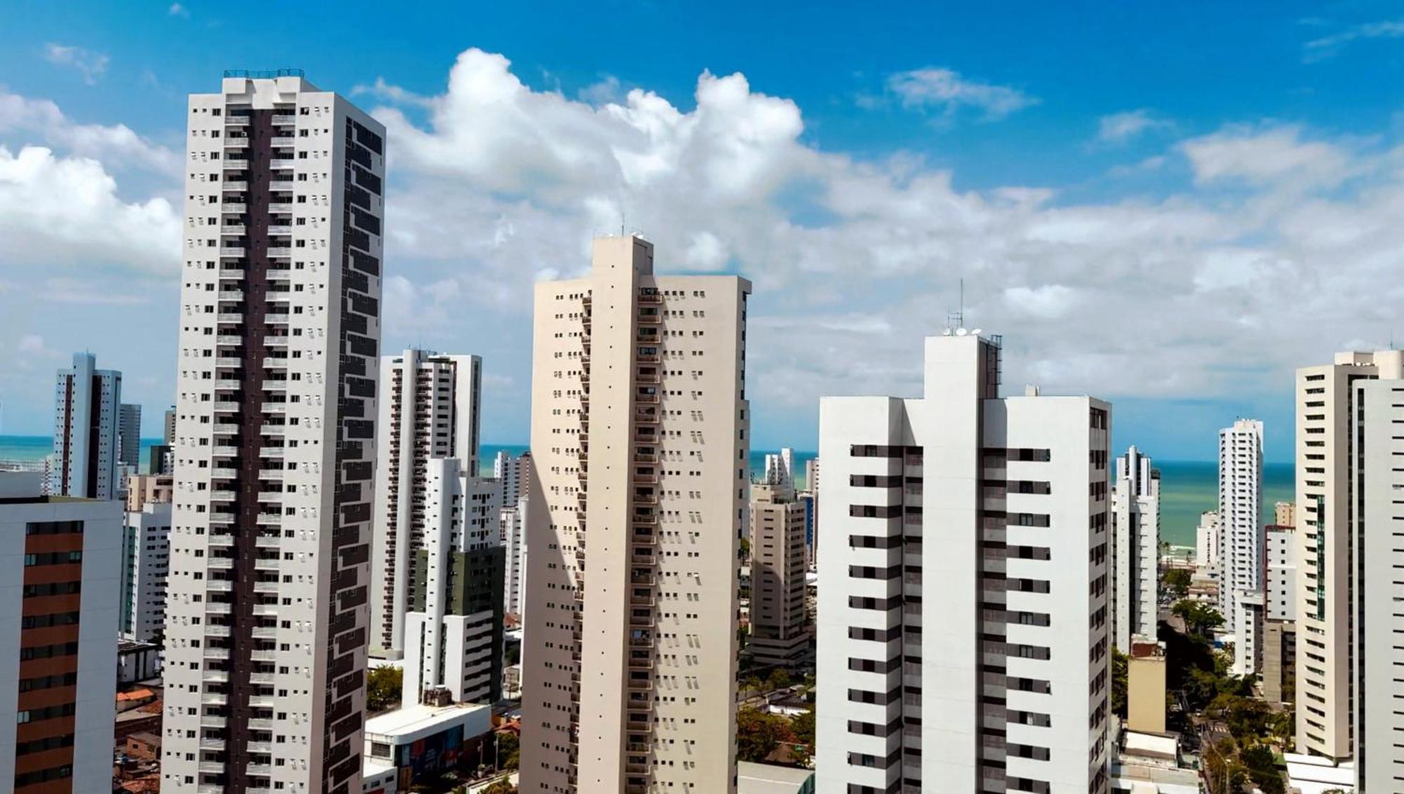 Flat Piscina No Rooftop Aluguel Temporada Em Recife Exteriér fotografie